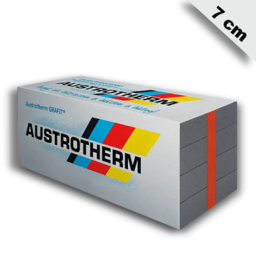 Austrotherm Grafitos homlokzati polisztirol 7 cm