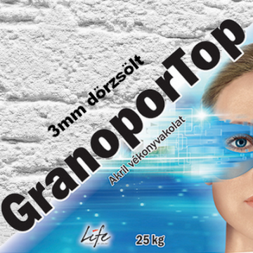 Baumit GranoporTop homlokzati vakolat 3mm