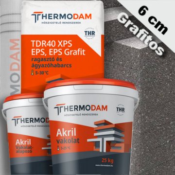 6 cm grafitos hőszigetelő rendszer teljes csomagban