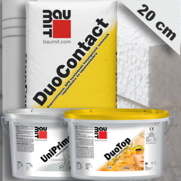 20 cm Baumit hőszigetelő rendszer