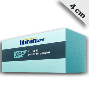 XPS 4 cm vastag lábazati hőszigetelő lemez