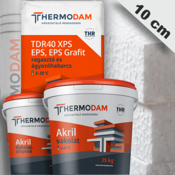 EPS 80 10 cm hőszigetelő rendszer teljes csomagban