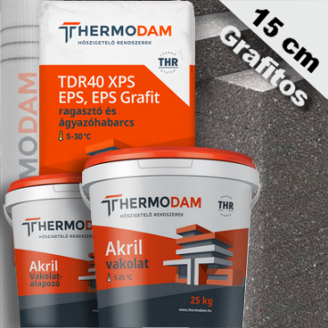 15 cm grafitos hőszigetelő rendszer teljes csomagban