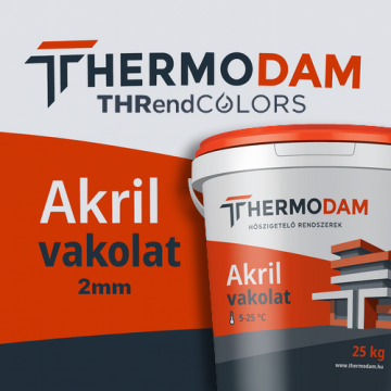 Thermodam Akril vékonyvakolat 2mm