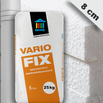 Hőszigetelő alaprendszer 8 cm