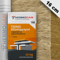 16 cm Kőzetgyapot hőszigetelő alaprendszer