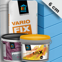 Lábazati hőszigetelő rendszer 6 cm