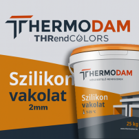 Thermodam Szilikon homlokzati vakolat 2mm