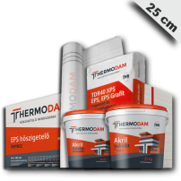 25 cm Thermodam hőszigetelő rendszer