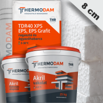 EPS 80 8 cm hőszigetelő rendszer teljes csomagban