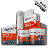 4 cm Thermodam grafitos hőszigetelő rendszer