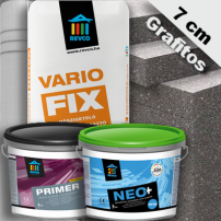 Grafitos hőszigetelő rendszer 7 cm