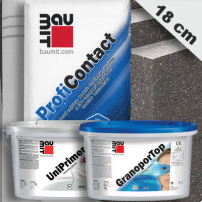 18 cm Baumit grafitos hőszigetelő rendszer