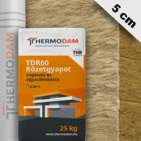 5 cm Kőzetgyapot hőszigetelő alaprendszer