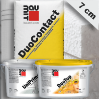7 cm Baumit hőszigetelő rendszer