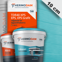 10 cm Thermodam lábazati hőszigetelő rendszer